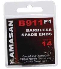 Kamasan B911 F1 Barbless Spade End End Hooks Hooks