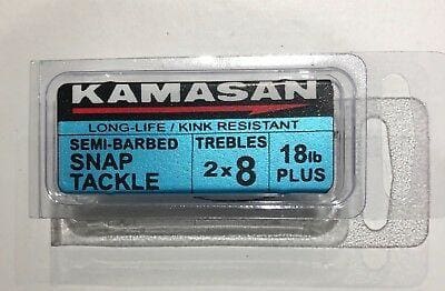 Kamasan Semi-Barbed Snap Tackle Hooks Size 8 8 Hooks