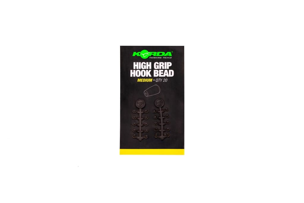Korda High Grip Hook Bead Medium Swivels & Clips