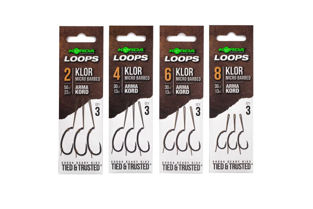 Korda - Klor Loop Rigs Hooks