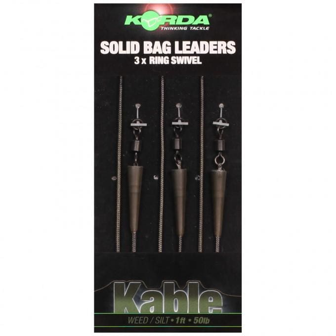 Korda Solid Bag PVA Leader Lead System Kits