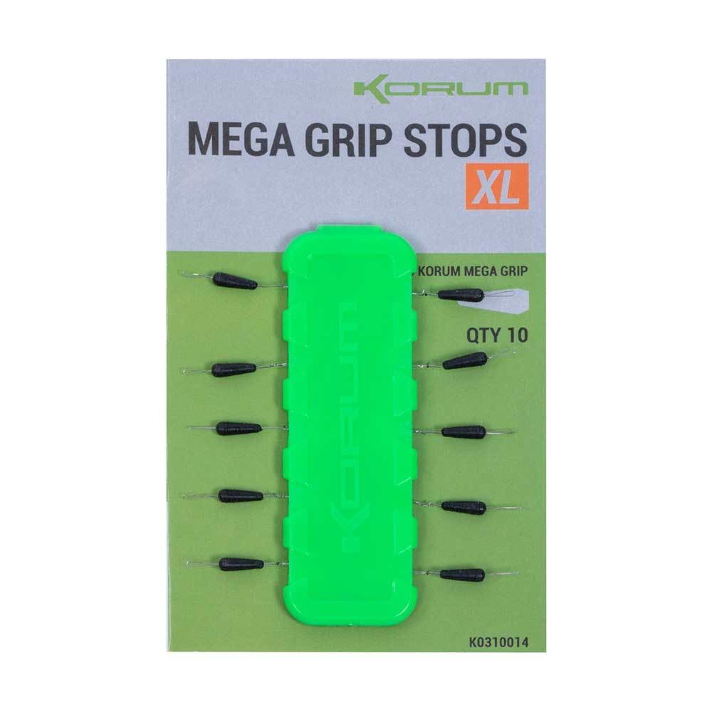 Korum Mega Grip Stops X-Large Swivels & Clips