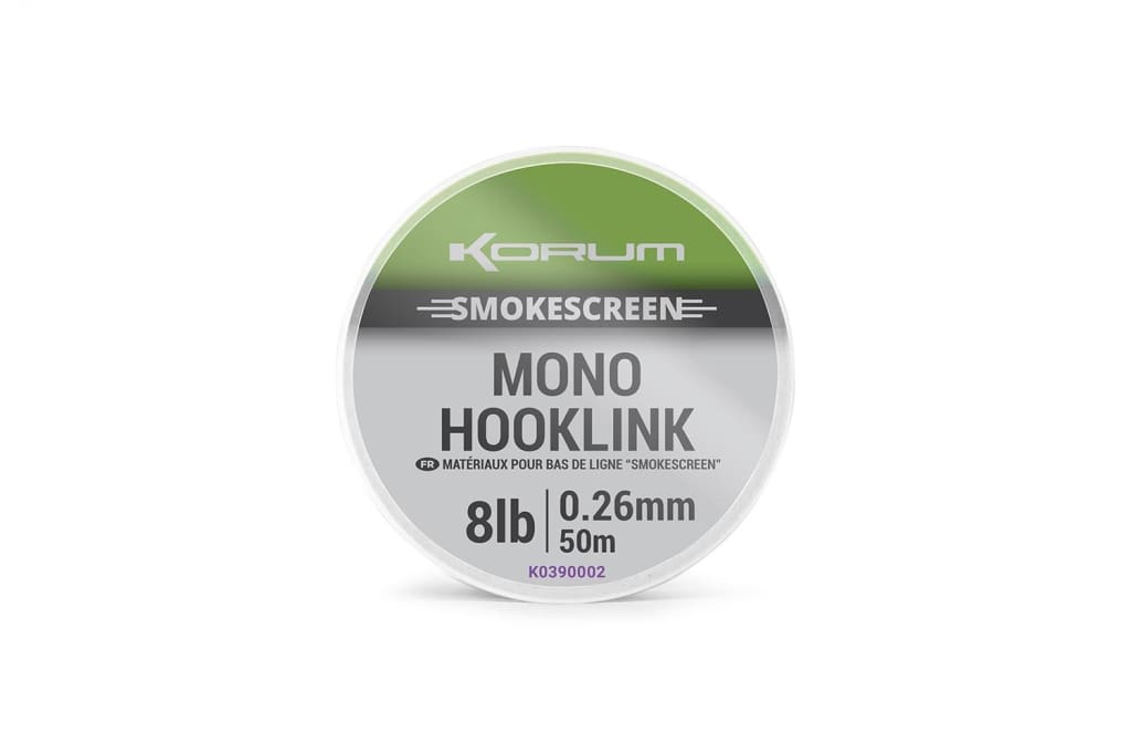 Korum Smokescreen Mono Hooklink Line