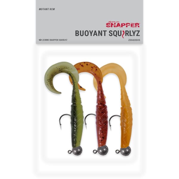 Korum Snapper Buoyant Squirlyz - 8cm – Willy Worms