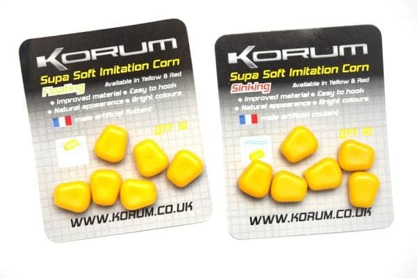 Korum Supa Soft Imitation Sinking Corn Bait Accessories
