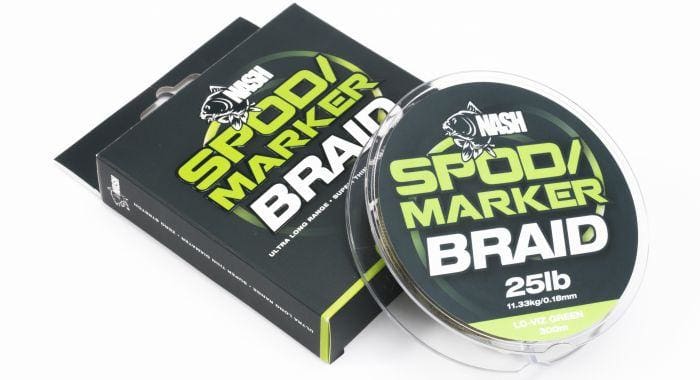 Nash Spod & Marker Braid Lo Viz Green Line