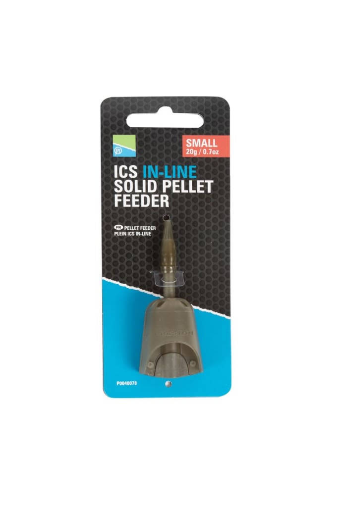 Preston ICS In Line Solid Pellet Feeder Small / 20g Feeder