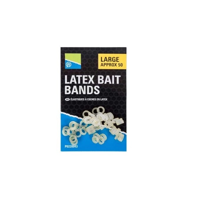Preston Latex Bait Bands Large Bait Accessories