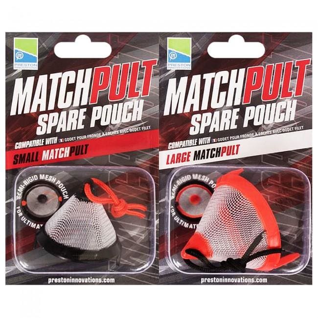 Preston Match Pult Spare Elastic & Pouch Catapults