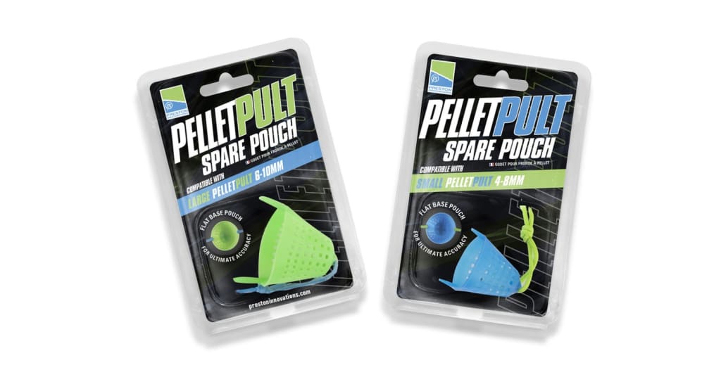 Preston Pellet Pult Elastic & Pouch Spares Catapults
