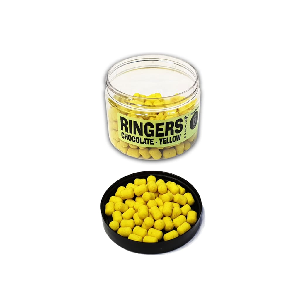 Ringers Yellow Chocolate Wafters (Bandem Boilies) 6mm Bandems Boilies