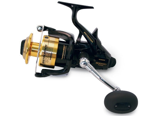 bait runner fishing reel for big fish Spinning Fishing Reel with Double Drag Brake System Reel 14+1 Bearings Left Right Interchangeable Handle Fixed Reel of Fishing Reel Sports, Fitness & Outdoors allowing for accurate and controlled casting. Pre Fishing Bait-runner Reels - Shimano