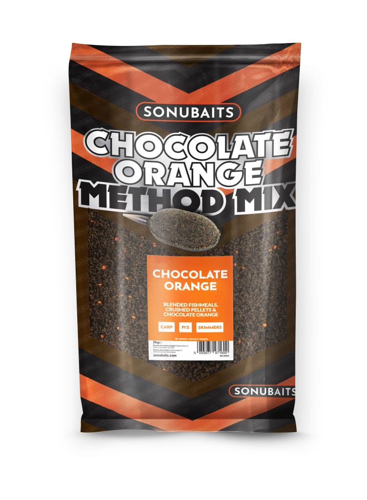 SonuBaits Chocolate Orange Method Mix Groundbait 2kg Groundbait