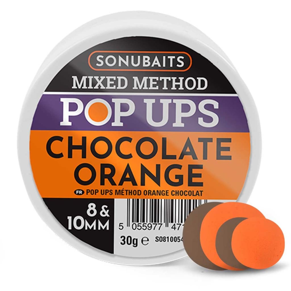 Sonubaits Mixed Method Pop Ups Chocolate Orange Pop Ups