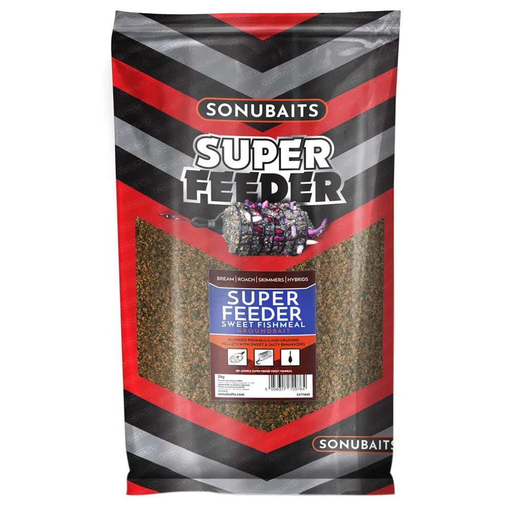 SonuBaits Super Feeder Sweet Fishmeal 2kg Groundbait