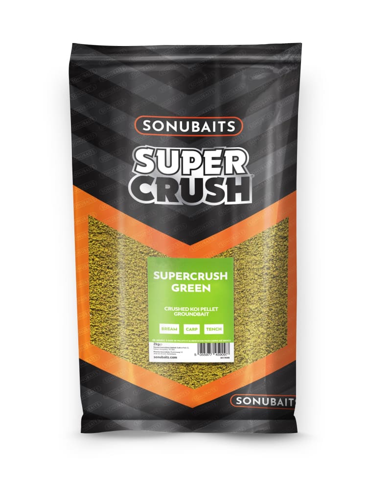 SonuBaits Supercrush Green 2kg Groundbait