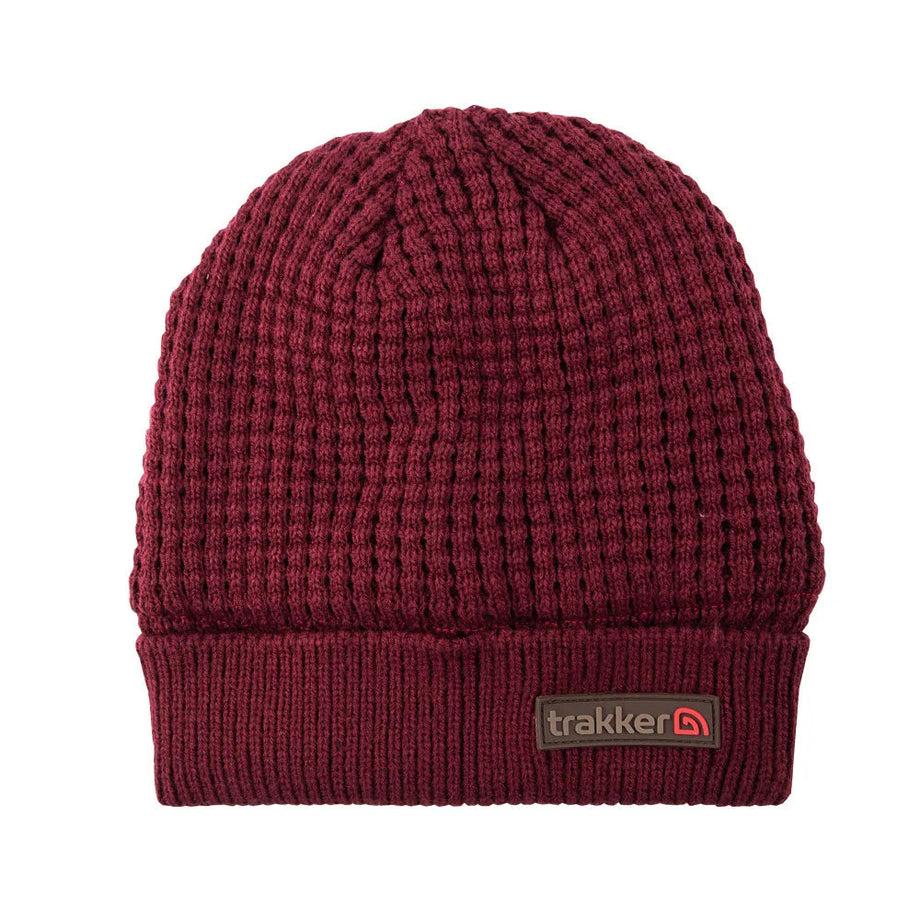 Trakker Plum Textured beanie – Willy Worms - Main Image